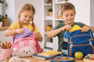 Rucksack, Schulranzen checken