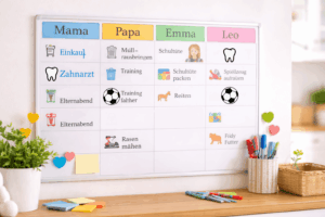 Familienplaner als Magnetboard