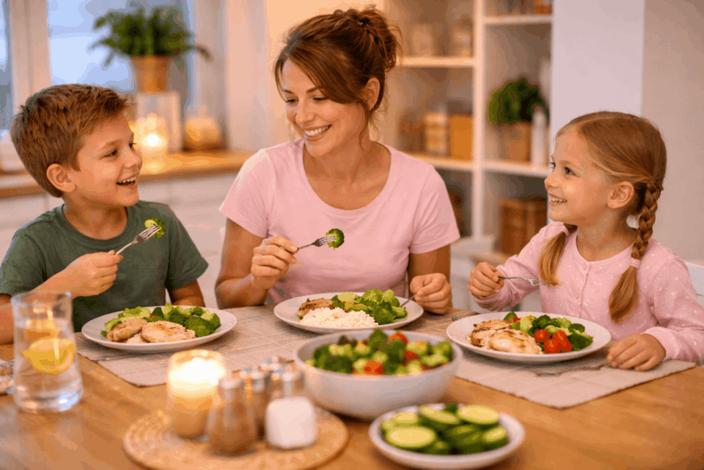 Abendroutinen mit Kindern