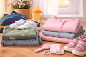 Abendroutine: Kleidung zurechtlegen