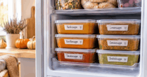 Mealprep im Herbst, einmal kochen, viele Abende genießen